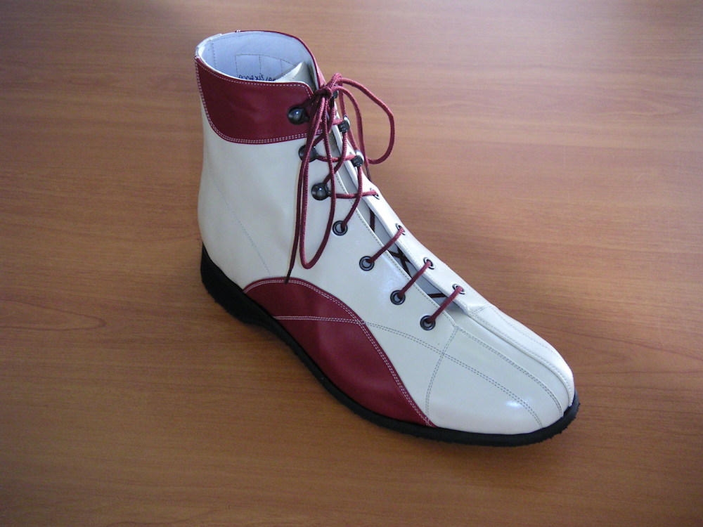 Chaussures orthopédiques sur mesure d'Amandine